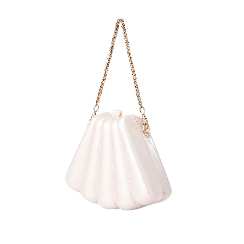 Luxury Bags Name For Women - Abend Party Schulter Acryl Umhängetasche Shell