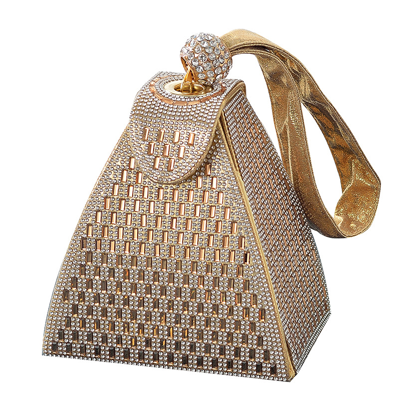 Luxury Bags Pyramid - Strass Luxus Abend Taschen Für Frauen