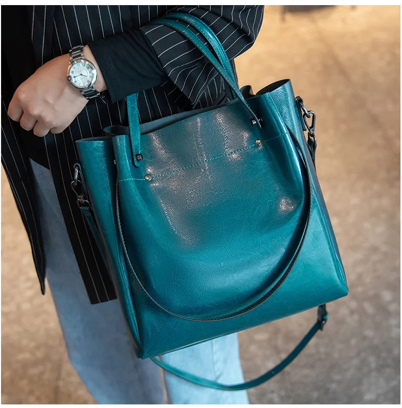 Echte Leder-Tragetasche für Da – Xl Luxury Bags Bewertung und Preis