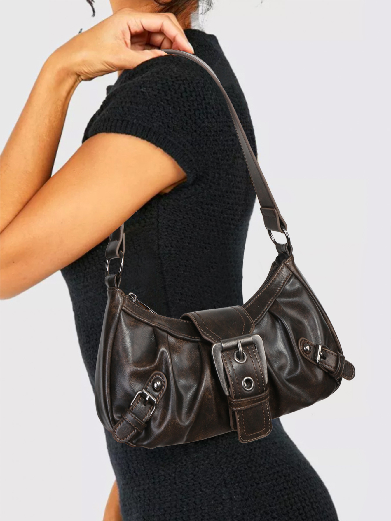 Damen Y2K Tasche Plissierte Ho – Luxury Y2K Bags Bewertung und Preis
