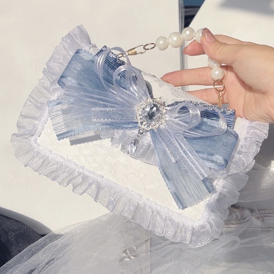 Kette Silber und Blau Lolita S – Luxury Y2K Bags Bewertung und Preis