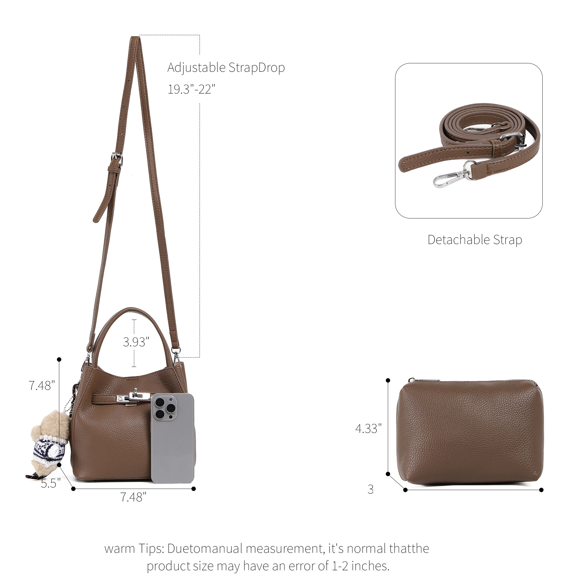 Bucket-Handtasche für Damen, S – Luxury Bags Europe Bewertung und Preis