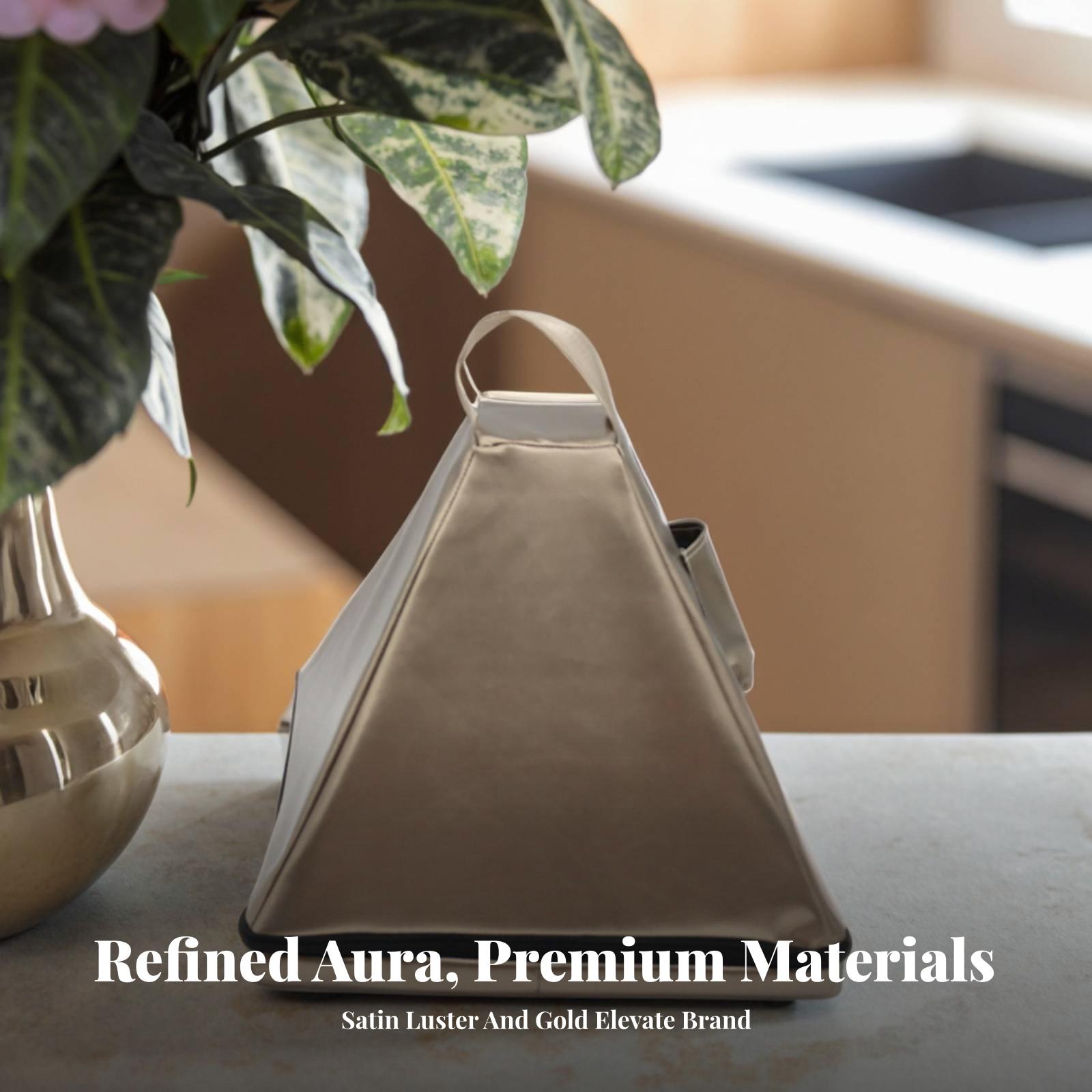 Kristall-Pyramiden-Handtasche  – Luxury Bags Pyramid Bewertung und Preis