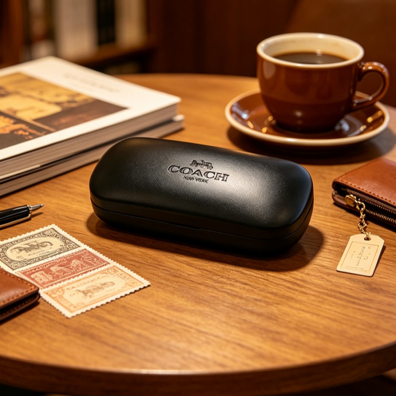 COACH Schwarzes Hartbrillenetu – Luxury Bags Coach Bewertung und Preis